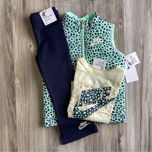Nike girls 3 piece vest Set size 4(NWT) ~PRICE IS FIRM, NO OFFERS~